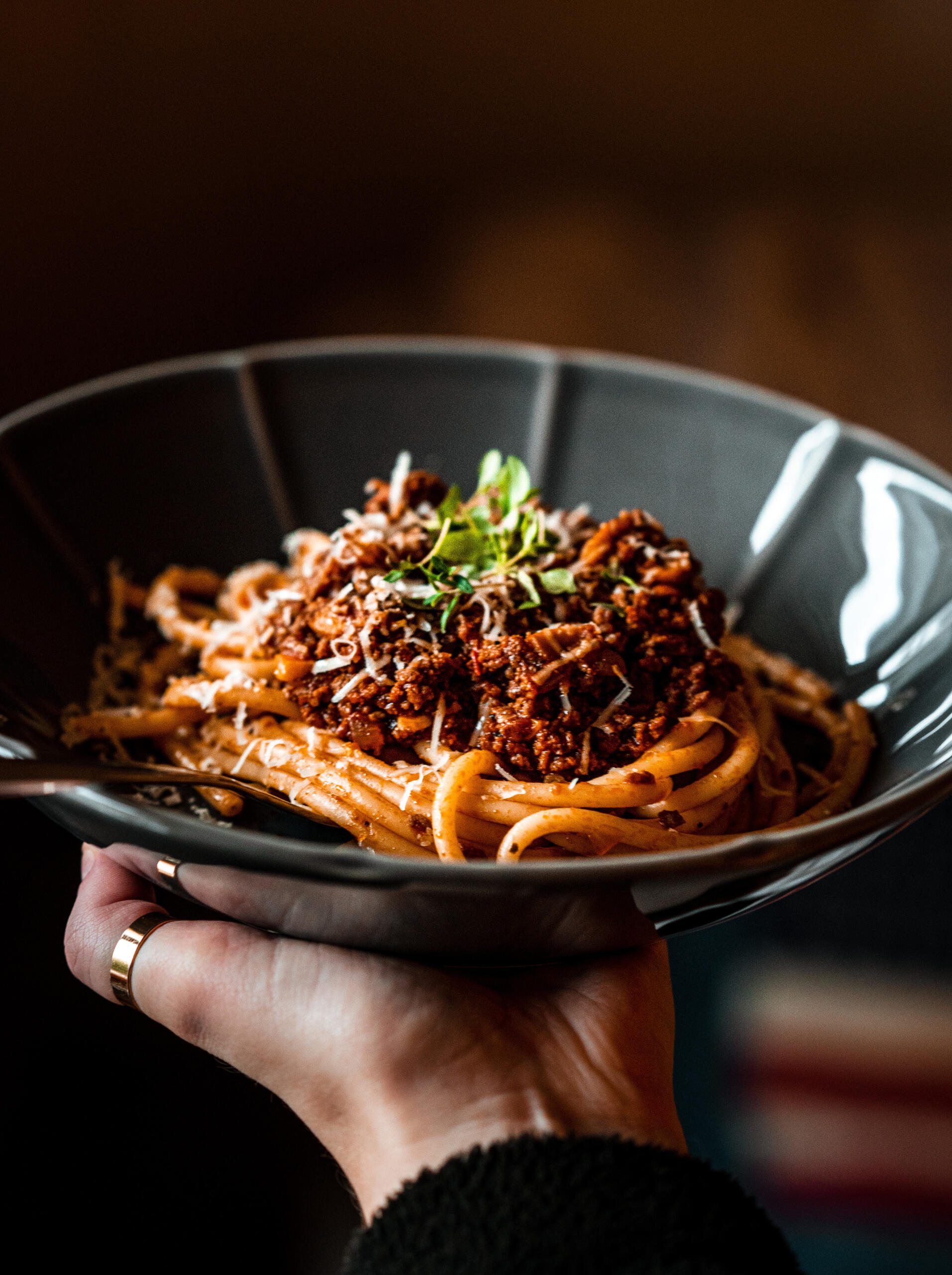 A bowl of house-made pasta at Benito One